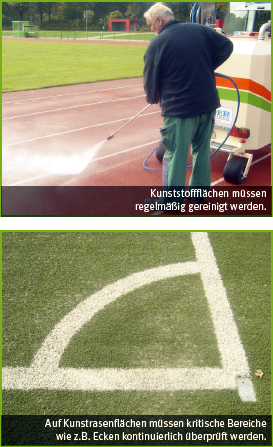 grundpflege auf sportanlagen 02 reinigen pruefen